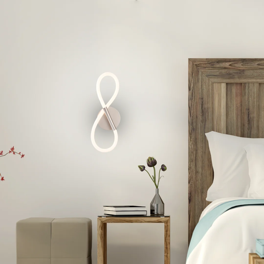 Ravensworth 1 - Light Silver Armed Sconce