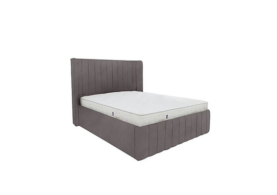 Eira Low Foot End Bed Frame - Double - Grey