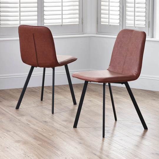 SET OF 2 GOYA CHAIRS - ANTIQUE BLACK