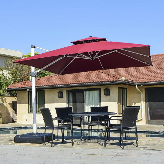 Steve 3m Square Parasol