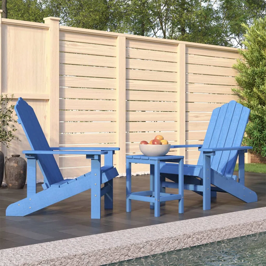 Lucerne House of Hampton Garden Adirondack Chair With Table