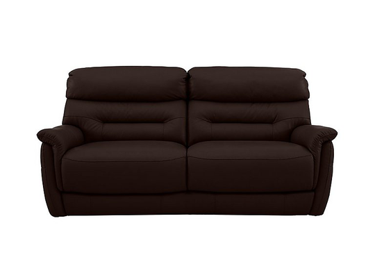 Chicago 3 Seater Leather Sofa- World of Leather