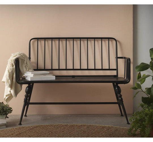 Connersville Metal Bench