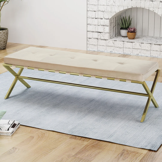 Woen Upholstered Bench