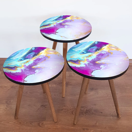 Beckles 3 Piece Nest of Tables