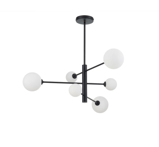 Kempst 6 - Light Globe Linear Pendant