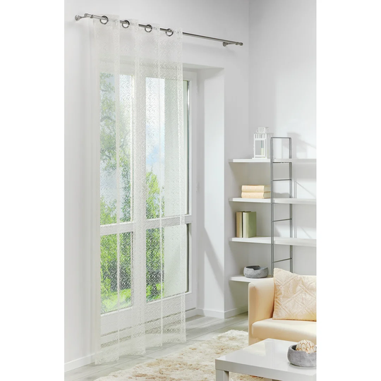 Dewsbury Eyelet Sheer Single Curtain