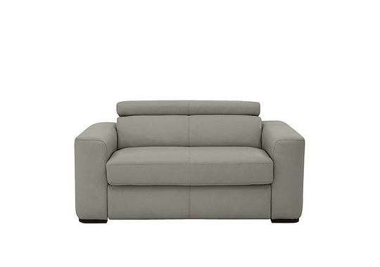 Infinity Leather Chair Sofabed - Grey- World of Leather