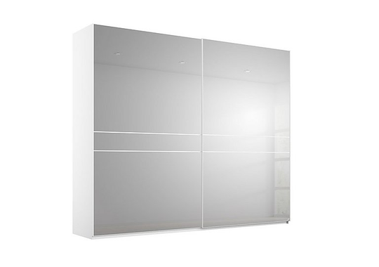 Rauch - Lando Sliding Mirror Wardrobe - 240-cm - White