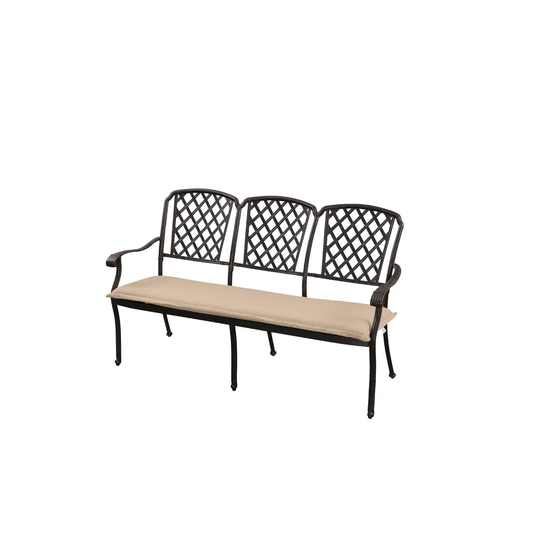 Lyda Cast Aluminium Bench