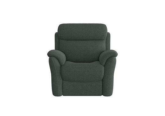 Relax Station Revive Fabric Manual Recliner Armchair - Green