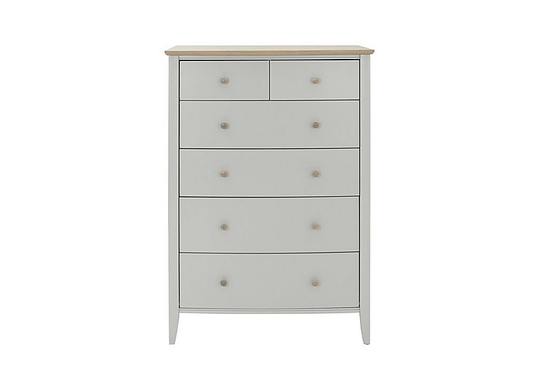 Cotswold 4+2 Drawer Chest - Grey