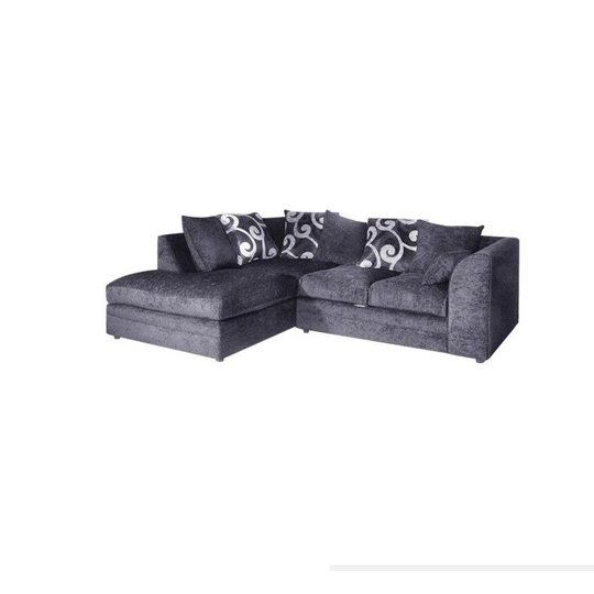 Brima Zina 212" Wide Chenille Corner Sofa