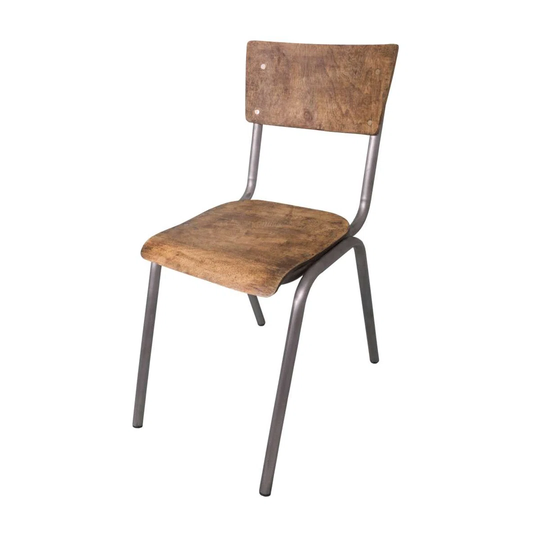 Delphos Stacking Side Chair in Wax