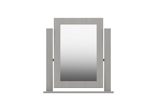 London Bedrooms - Fenchurch Dressing Table Mirror - Grey