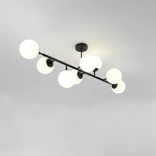 Kesgrave 8 - Light Globe Linear Pendant