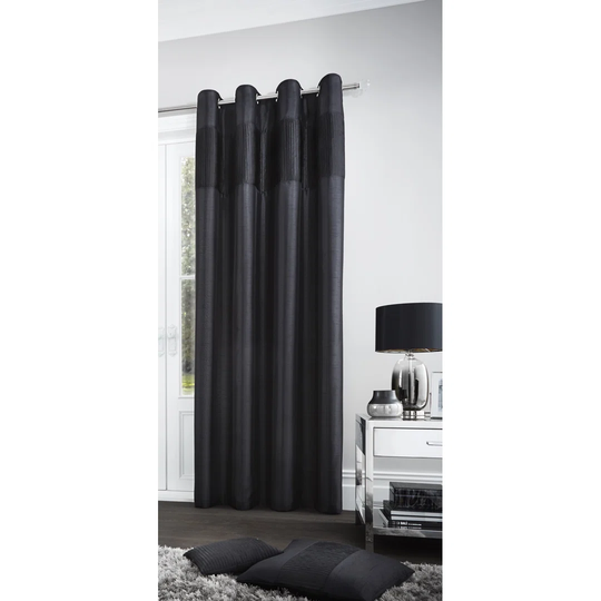 Chasse Eyelet Room Darkening Single Curtain