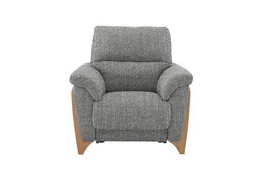 Ercol - Enna Fabric Power Recliner Armchair - Blue