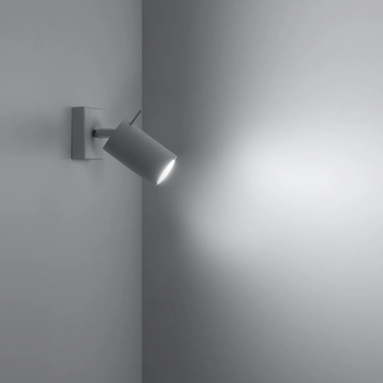 Polonskaya 1 - Light Dimmable White Wall Spotlight