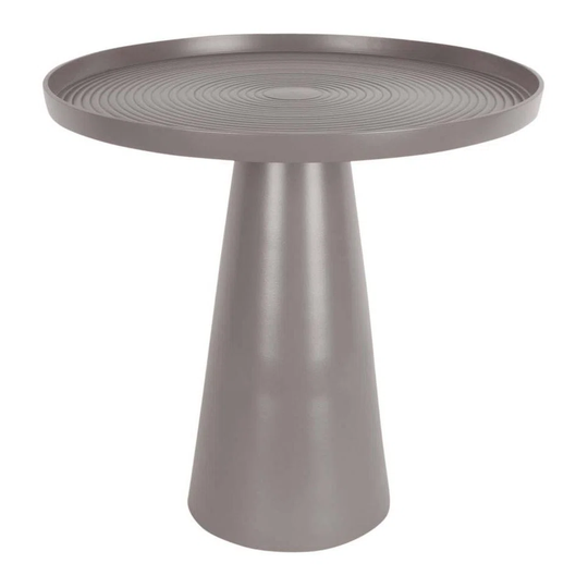 Force Aluminum Side Table 40 X 37.5 Cm Taupe