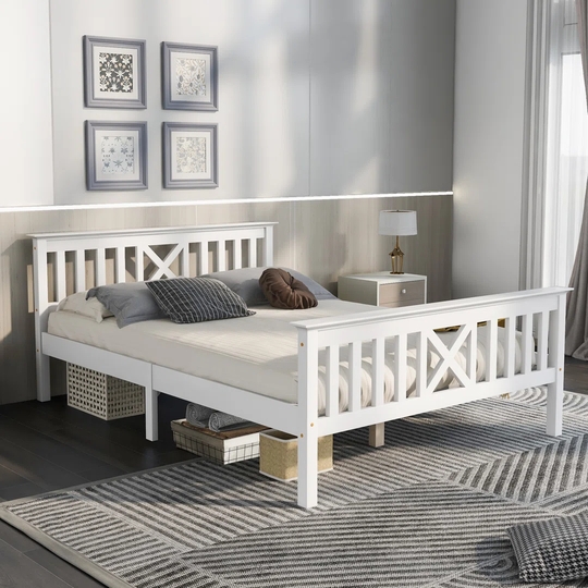 Fraiture European Double (140 x 200Cm) Bed Frame