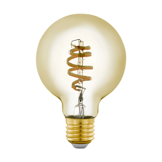5.5W E27 Dimmable LED Vintage Edison Spiral Light Bulb Amber