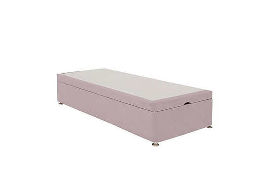 Sleep Story - End-lift Ottoman Divan Base - Single - Purple