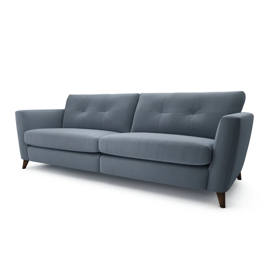 Dorrianne 238Cm Tuxedo Arm Sofa