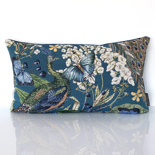 Cushion Cover Gobelin PeacockRectangular
