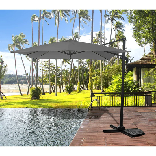 Mcclelland 2.5m Square Cantilever Parasol