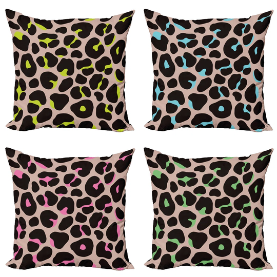 Herny Indoor/Outdoor Animal Print Square Scatter Cushion Cover