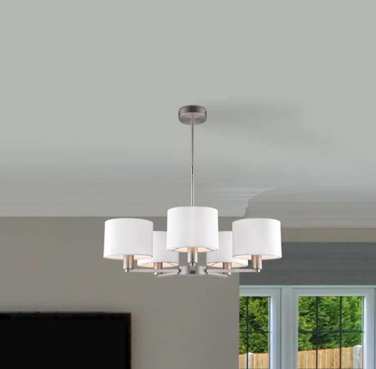 Katrina 5 - Light Shaded Chandelier