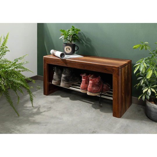 Toronto Wood Storage Bench