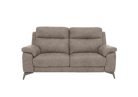 Missouri 2 Seater Fabric Sofa - Mink