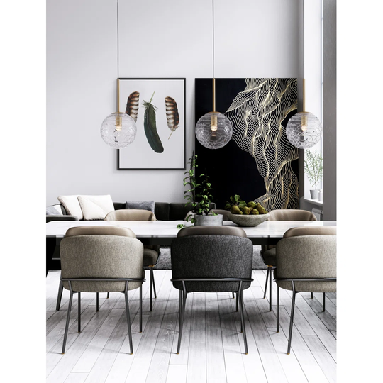 Abisai 1 - Light Single Globe Pendant