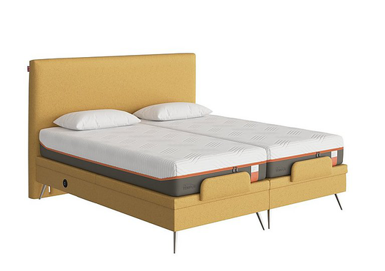 Surface Adjustable Bed - King Size - Yellow