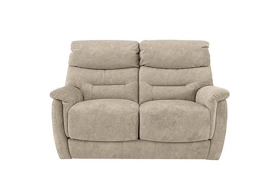 Chicago 2 Seater Fabric Sofa - Cream