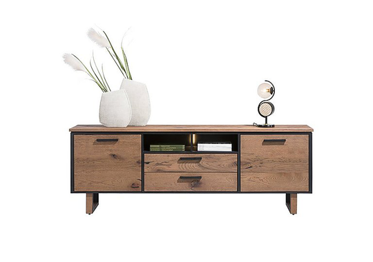 Habufa - Austin 2 Door 2 Drawer Large Sideboard - Brown