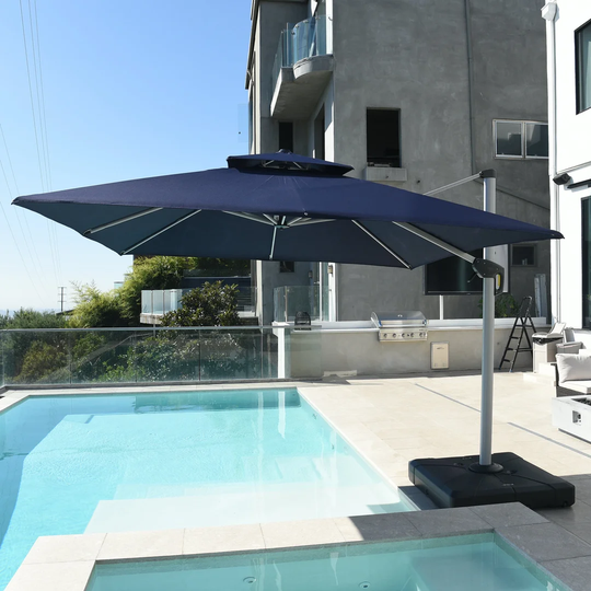 Myrtille 3.6m Square Cantilever Parasol