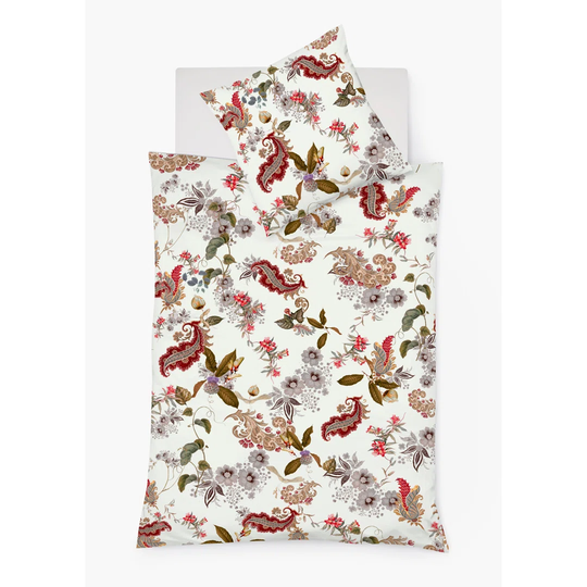 Bed Art J Red/Green Reversible Duvet Cover Set