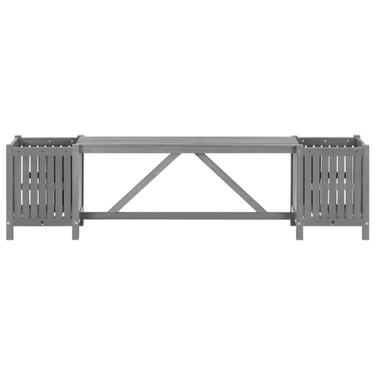 Lunedi Wooden Planter Bench
