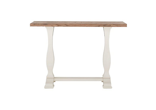 Pattern Console Table - Cream