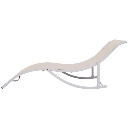 Folding Sun Loungers 2 Pcs Green PVC-coated polyester