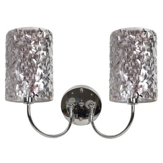 Lakely 1 - Light Silver Armed Sconce