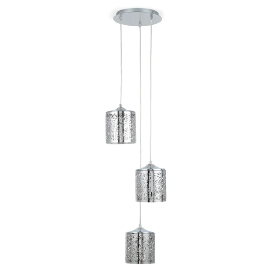 Glenford 3 - Light Cluster Cylinder Pendant