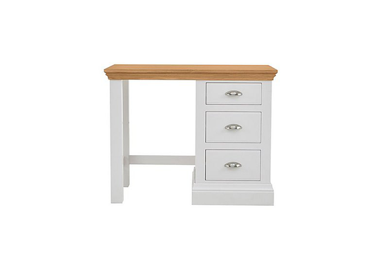 Ottaway Single Dressing Table - White