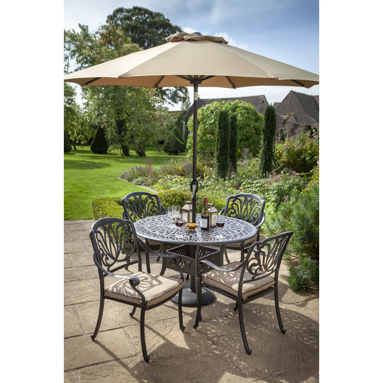 Amalfi 4 Seat Round Set