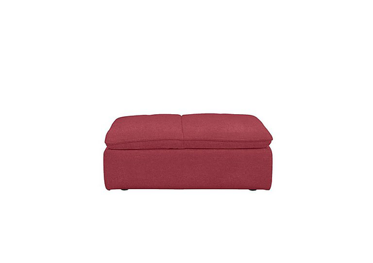 Starlight Express Fabric Chair Footstool - Red