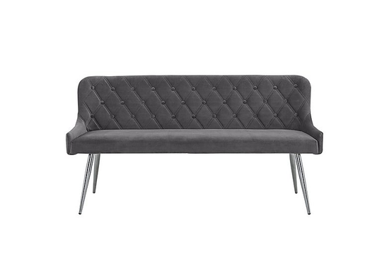 Donnie Dining Bench - Grey