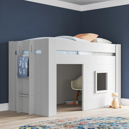 Eldridge European Single (90 x 200cm) Loft Bed by Isabelle & Max